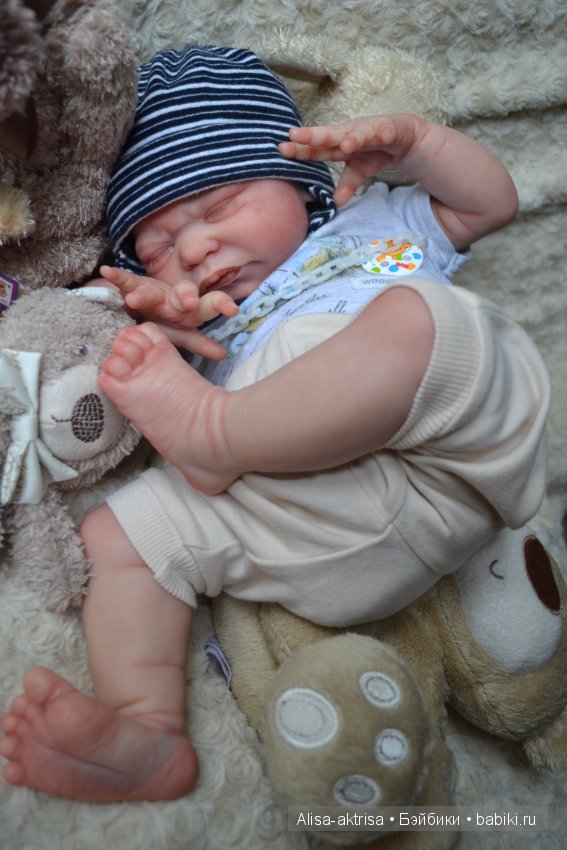 Миракол переоделся в мальчика. Кукла реборн Анны Морозовой