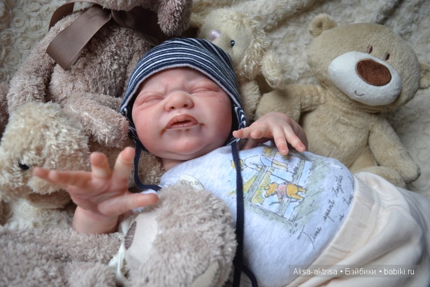 Миракол переоделся в мальчика. Кукла реборн Анны Морозовой
