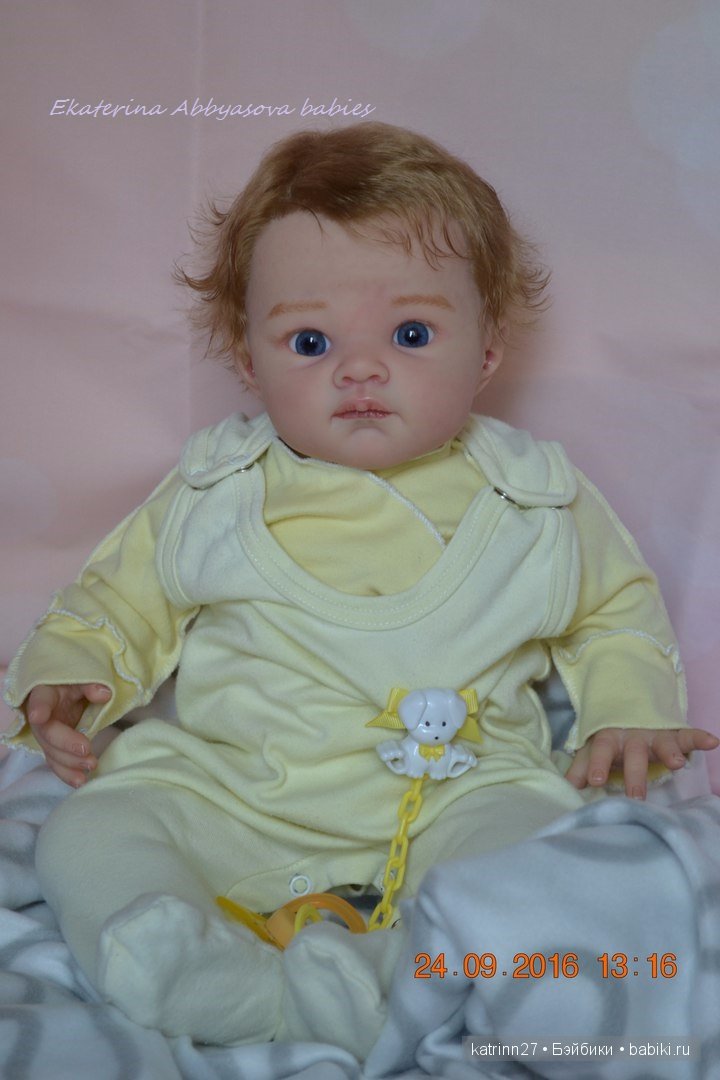 Малышка Либби, молд Poppet моя версия. Ekaterina Abbyasova babies (фото 3)