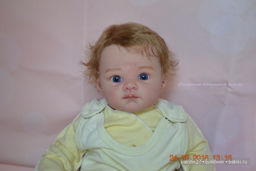 Малышка Либби, молд Poppet моя версия. Ekaterina Abbyasova babies (фото 2)