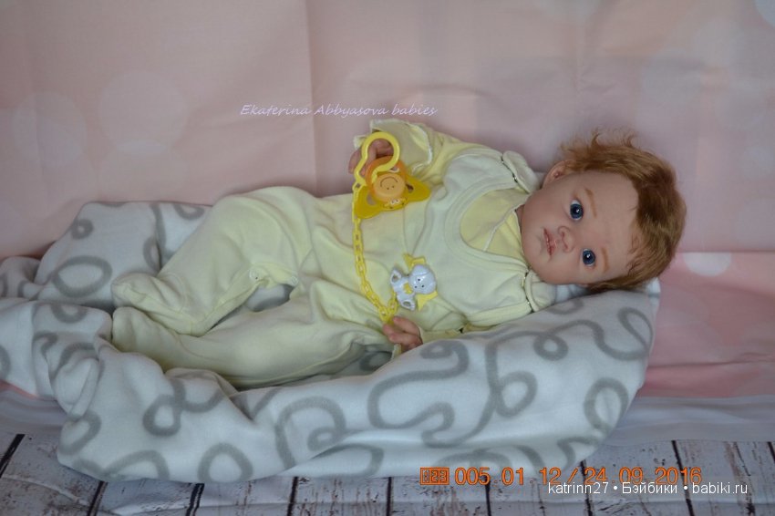 Малышка Либби, молд Poppet моя версия. Ekaterina Abbyasova babies (фото 6)