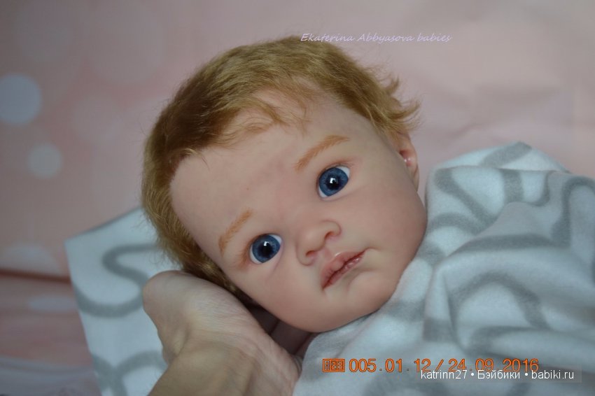 Малышка Либби, молд Poppet моя версия. Ekaterina Abbyasova babies