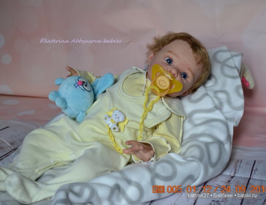 Малышка Либби, молд Poppet моя версия. Ekaterina Abbyasova babies