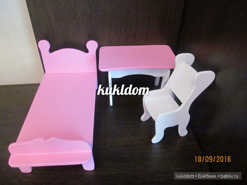 Кукольная мебель — Мебель для кукол и домиков: фото (фото 10)