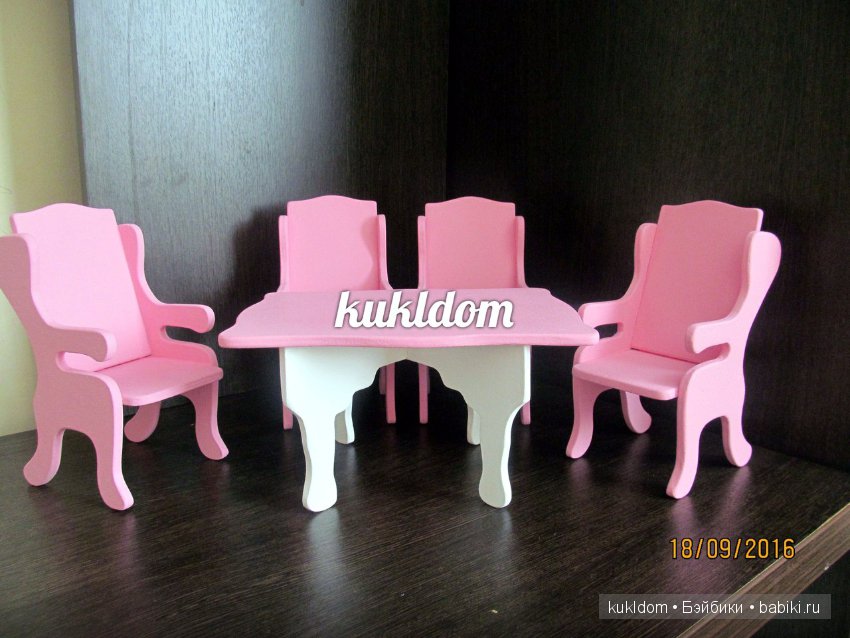 Кукольная мебель — Мебель для кукол и домиков: фото (фото 7)