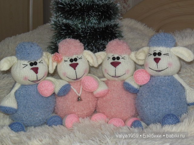 Мое увлечение - вязаные игрушки