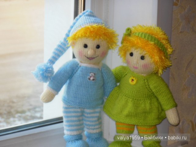 Мое увлечение - вязаные игрушки
