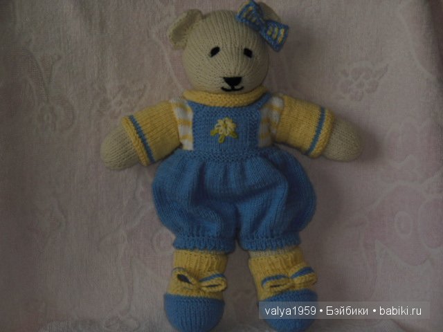 Мое увлечение - вязаные игрушки