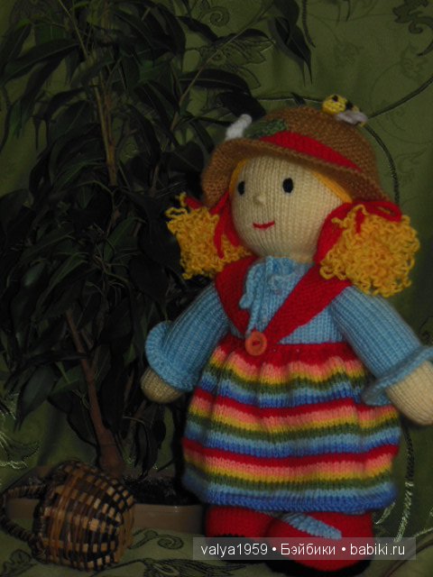 Мое увлечение - вязаные игрушки