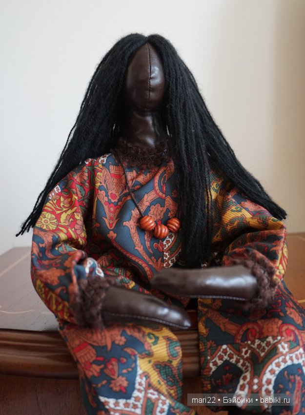 Интерьерные куколки из ткани Эйя и Чучи ручной работы (фото 2)