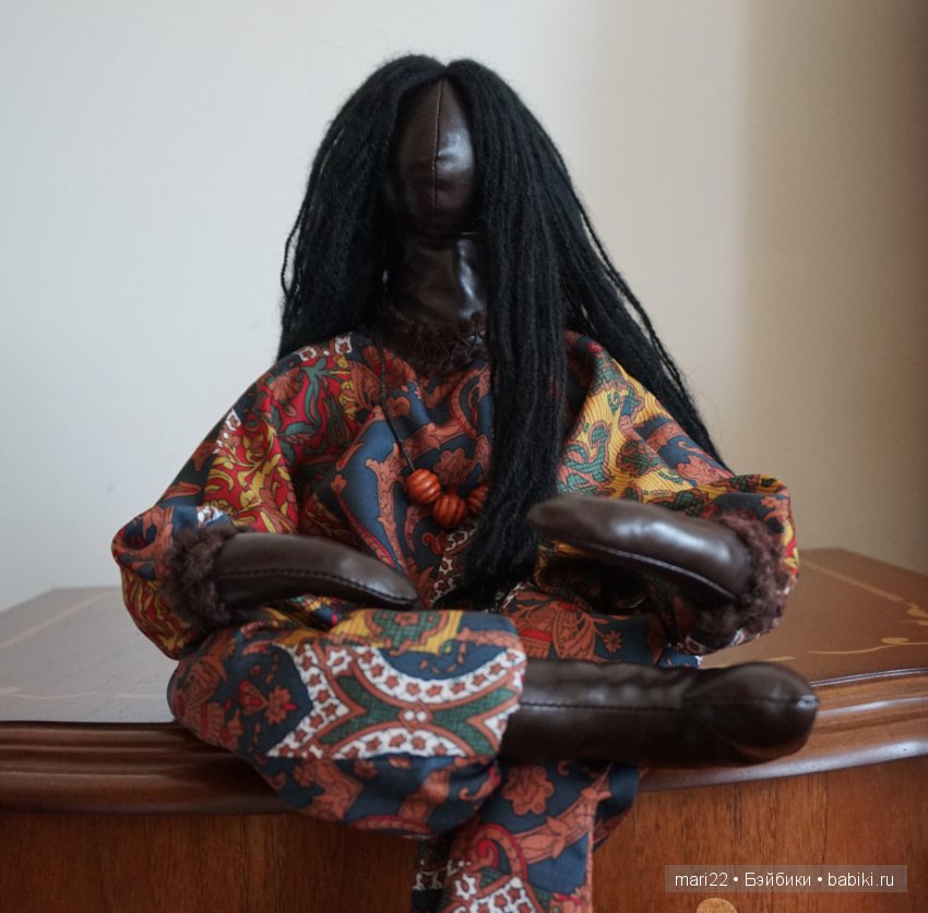 Интерьерные куколки из ткани Эйя и Чучи ручной работы (фото 5)