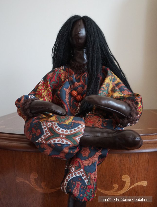 Интерьерные куколки из ткани Эйя и Чучи ручной работы (фото 6)