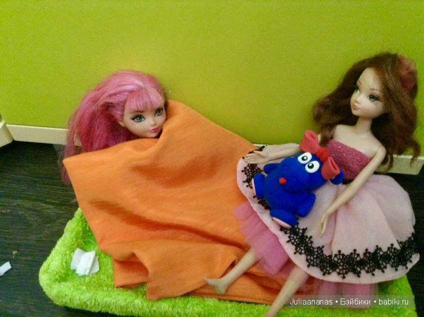 Куклы тоже болеют или как моя Малечка приболела (фото 6)