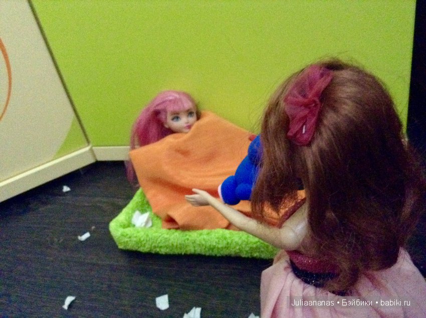 Куклы тоже болеют или как моя Малечка приболела (фото 5)