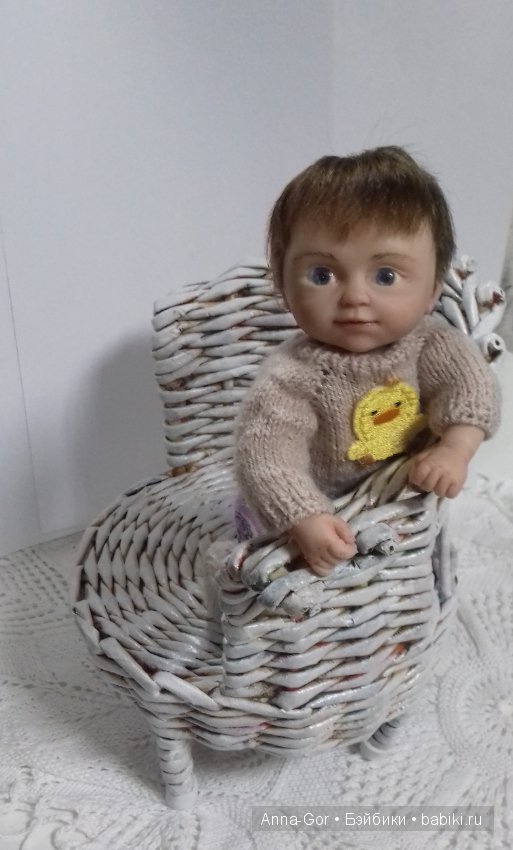 Андрюша. Авторская кукла Горчаковской Анны (фото 3)