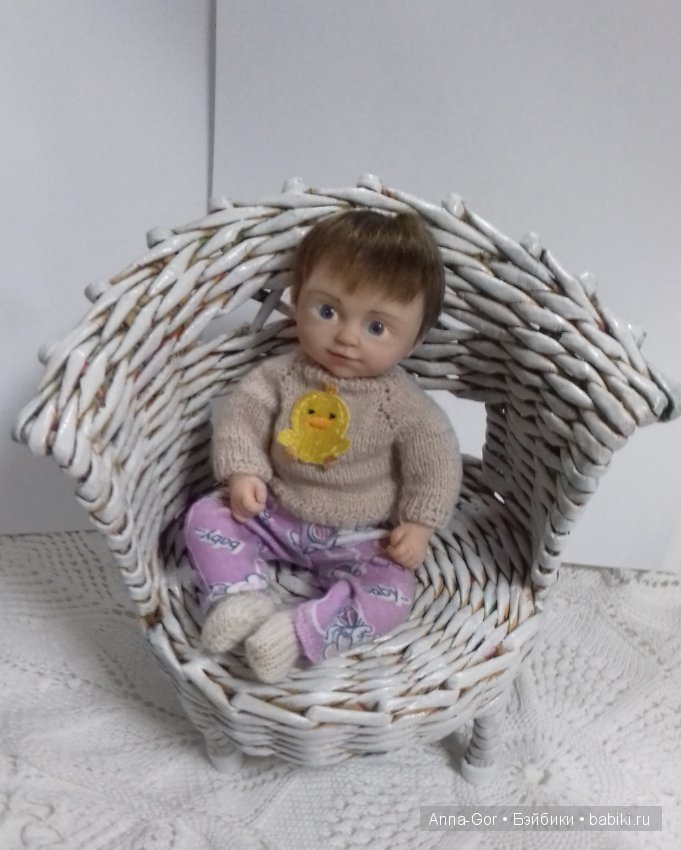 Андрюша. Авторская кукла Горчаковской Анны (фото 8)