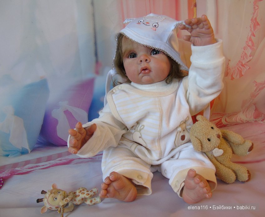 Малышка Карина — Куклы Реборн (Reborn): домашние фото