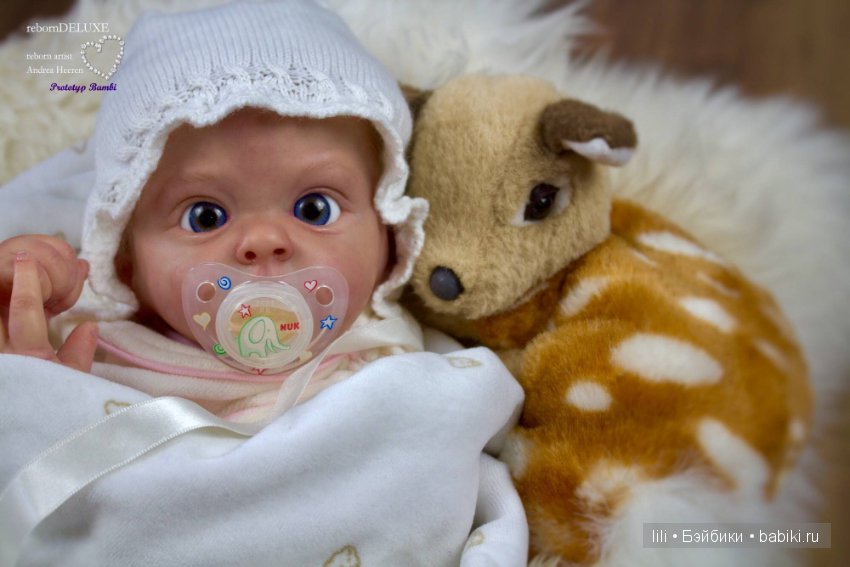 Молд для куклы реборн Bambi скульптора Bonnie Sieben (фото 4)
