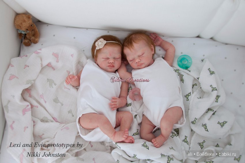 Молды для кукол реборн Lexi и Evie скульптора Nikki Johnston (фото 8)