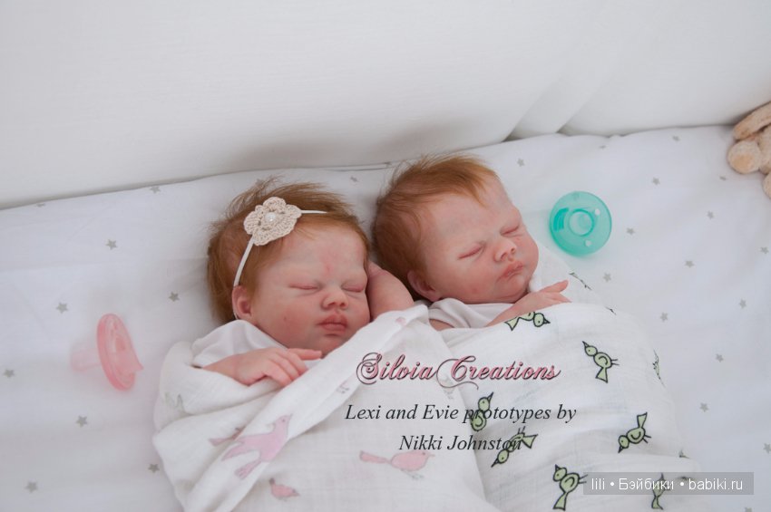 Молды для кукол реборн Lexi и Evie скульптора Nikki Johnston (фото 6)