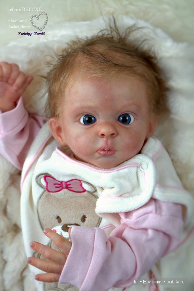 Молд для куклы реборн Bambi скульптора Bonnie Sieben