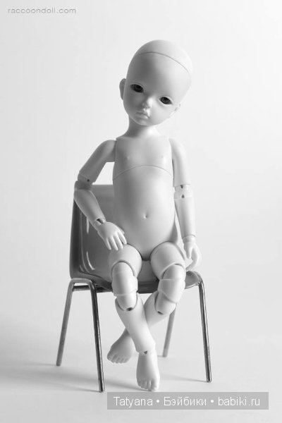 На сайте Raccoondoll появился тизер, а на фейсбуке - целый веер фотографий готовящейся к релизу куклы