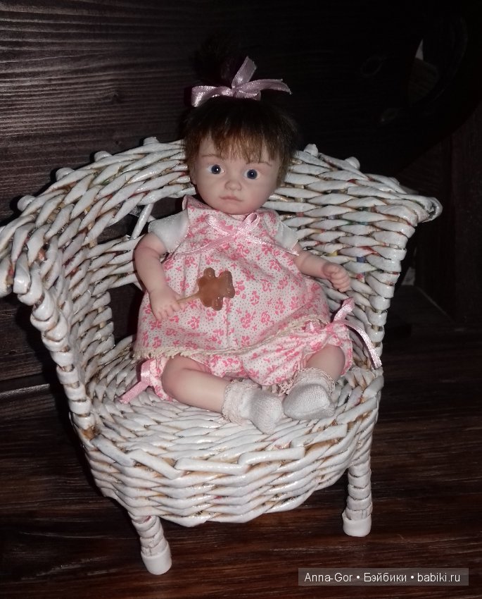 Вика. Авторская кукла Горчаковской Анны