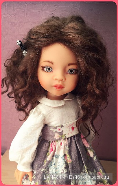 Моя первая "переделочка". ООАК Лиу Paola Reina