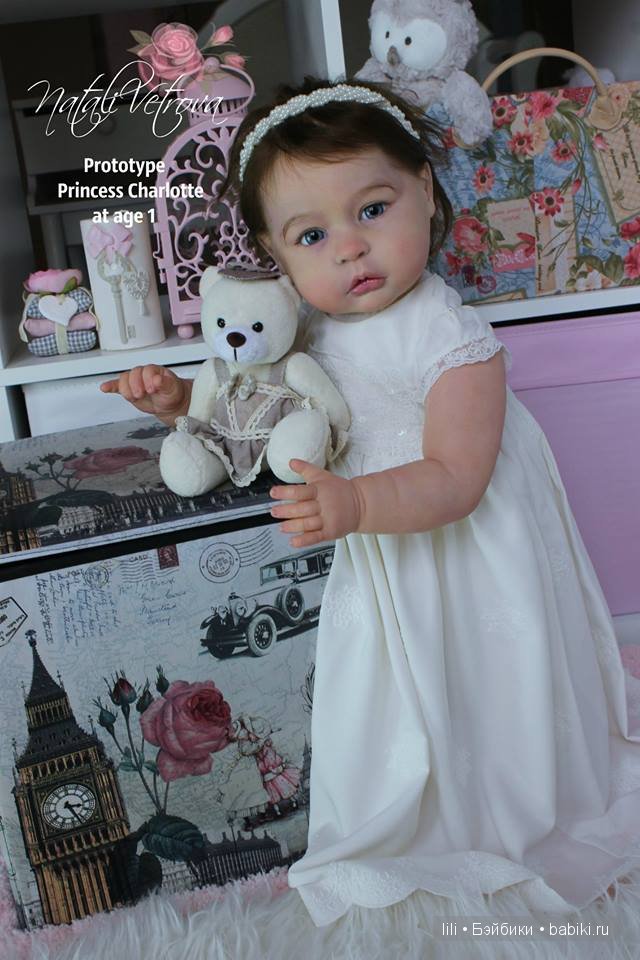 Новый молд куклы реборн Princess Charlotte от скульптора Tomas Dyprat