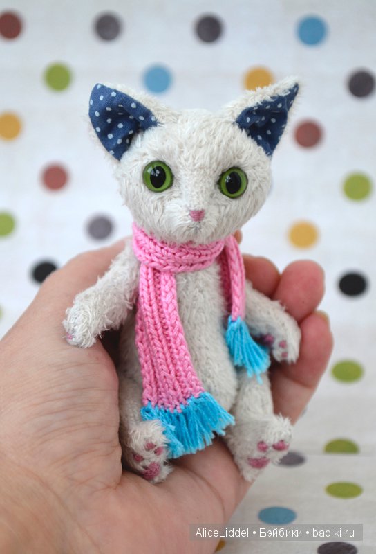 Зверики, игрушки ручной работы (фото 10)