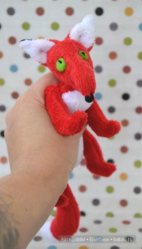 Зверики, игрушки ручной работы