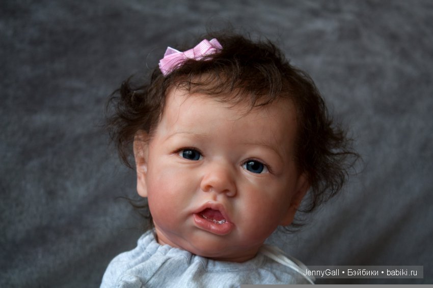 Saskia by Bonnie Brown, Reborn by Jenny Gall, Куклы Реборн Дженни Галль (фото 8)