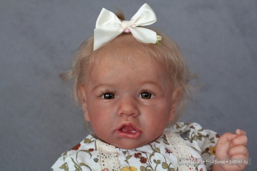 Saskia by Bonnie Brown, Reborn by Jenny Gall, Куклы Реборн Дженни Галль