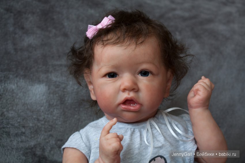 Saskia by Bonnie Brown, Reborn by Jenny Gall, Куклы Реборн Дженни Галль