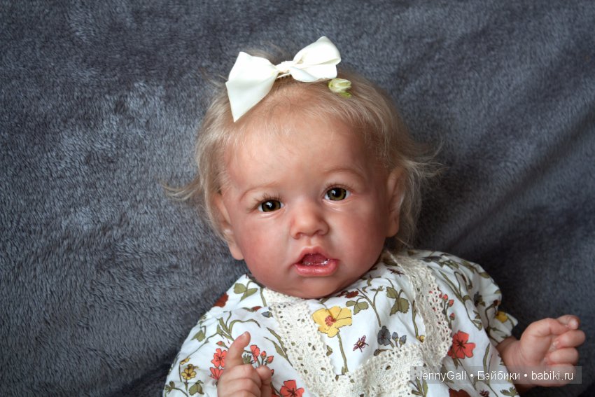 Saskia by Bonnie Brown, Reborn by Jenny Gall, Куклы Реборн Дженни Галль (фото 4)