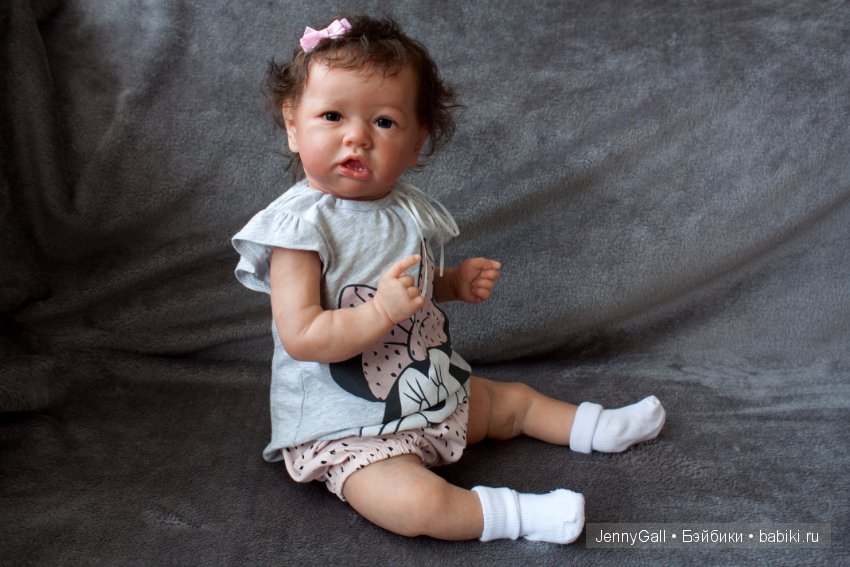 Saskia by Bonnie Brown, Reborn by Jenny Gall, Куклы Реборн Дженни Галль (фото 4)