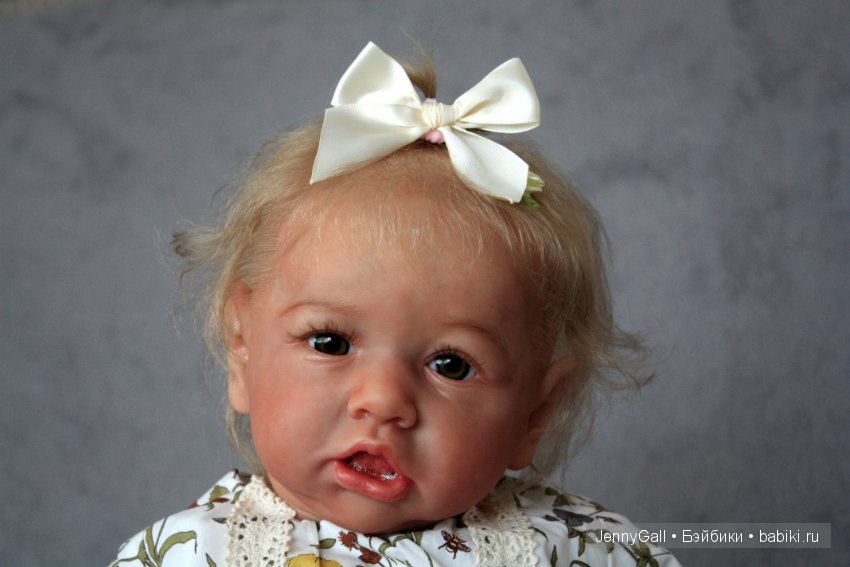 Saskia by Bonnie Brown, Reborn by Jenny Gall, Куклы Реборн Дженни Галль (фото 7)
