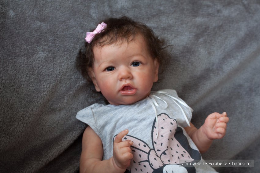 Saskia by Bonnie Brown, Reborn by Jenny Gall, Куклы Реборн Дженни Галль (фото 5)
