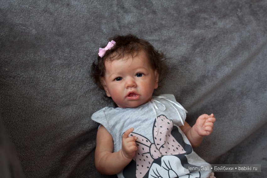 Saskia by Bonnie Brown, Reborn by Jenny Gall, Куклы Реборн Дженни Галль (фото 6)