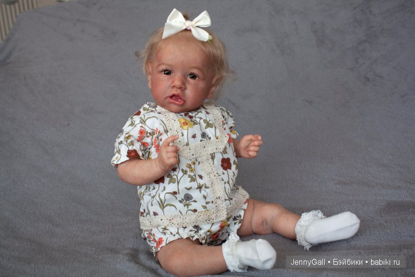 Saskia by Bonnie Brown, Reborn by Jenny Gall, Куклы Реборн Дженни Галль (фото 9)