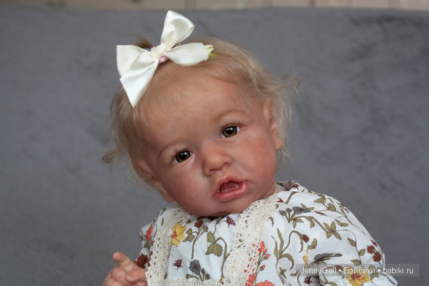 Saskia by Bonnie Brown, Reborn by Jenny Gall, Куклы Реборн Дженни Галль