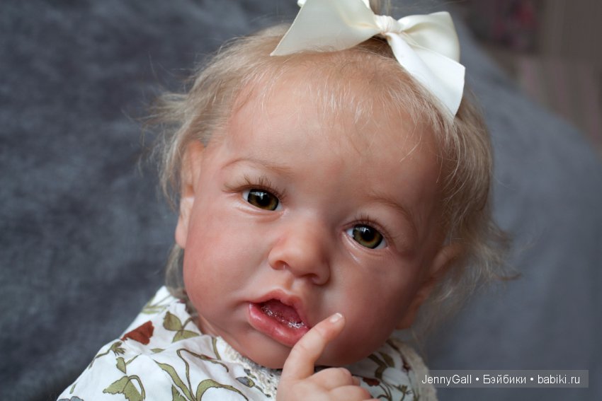 Saskia by Bonnie Brown, Reborn by Jenny Gall, Куклы Реборн Дженни Галль (фото 3)