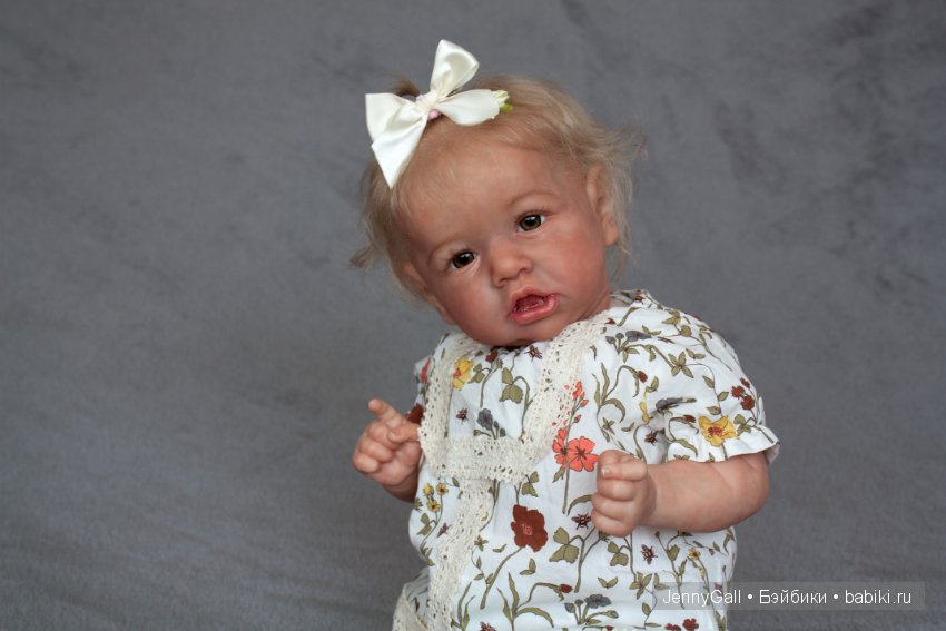 Saskia by Bonnie Brown, Reborn by Jenny Gall, Куклы Реборн Дженни Галль