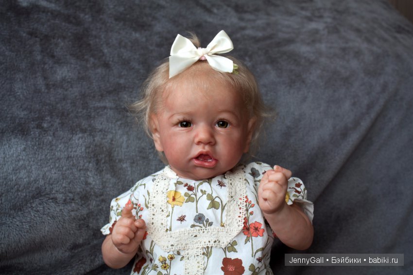 Saskia by Bonnie Brown, Reborn by Jenny Gall, Куклы Реборн Дженни Галль (фото 5)