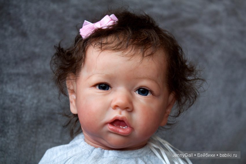 Saskia by Bonnie Brown, Reborn by Jenny Gall, Куклы Реборн Дженни Галль