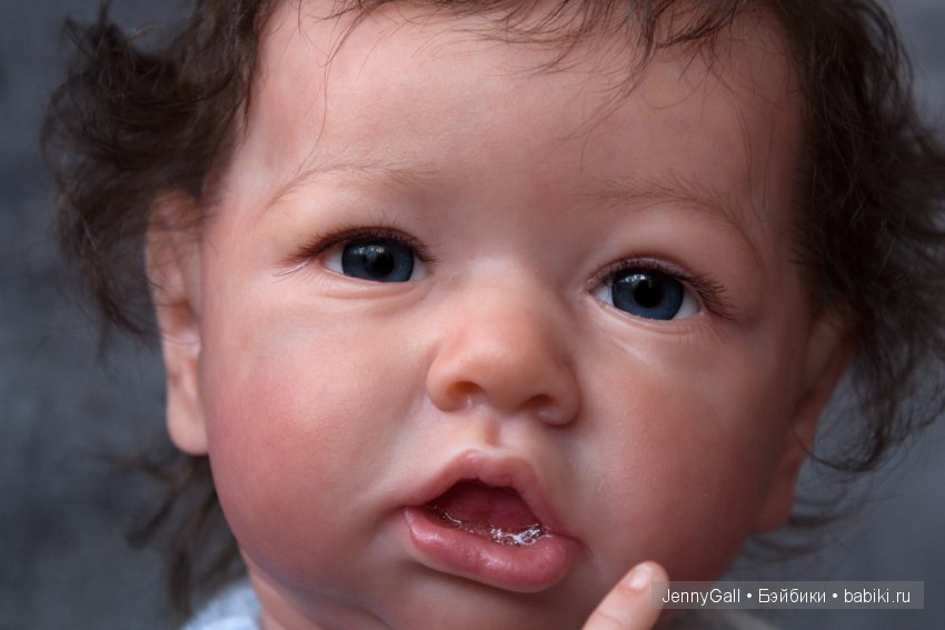 Saskia by Bonnie Brown, Reborn by Jenny Gall, Куклы Реборн Дженни Галль (фото 2)