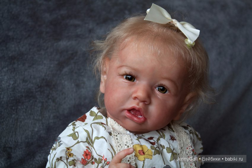 Saskia by Bonnie Brown, Reborn by Jenny Gall, Куклы Реборн Дженни Галль
