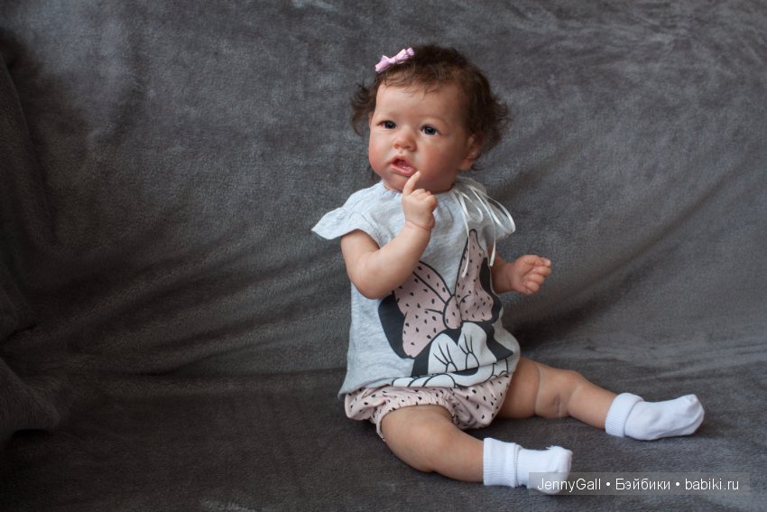 Saskia by Bonnie Brown, Reborn by Jenny Gall, Куклы Реборн Дженни Галль (фото 3)