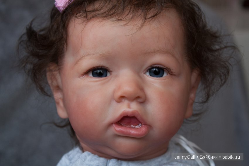 Saskia by Bonnie Brown, Reborn by Jenny Gall, Куклы Реборн Дженни Галль (фото 10)