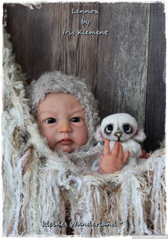 Молд куклы реборн Lennox скульптора Iris Klement (фото 5)